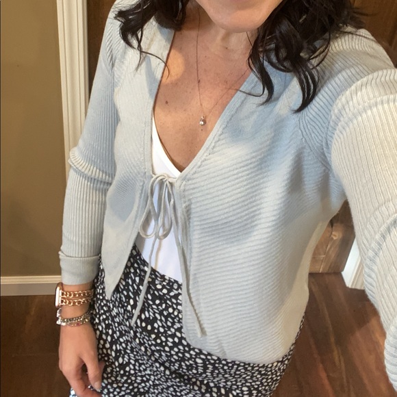 Women’s Blue Abercrombie & Fitch Cardigan - Picture 2 of 2